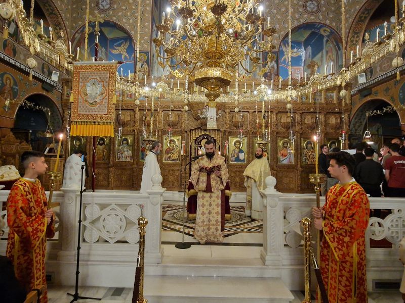 Θεία Λειτουργία για τους εξεταζομένους μαθητές από τον Μητροπολίτη Δράμας